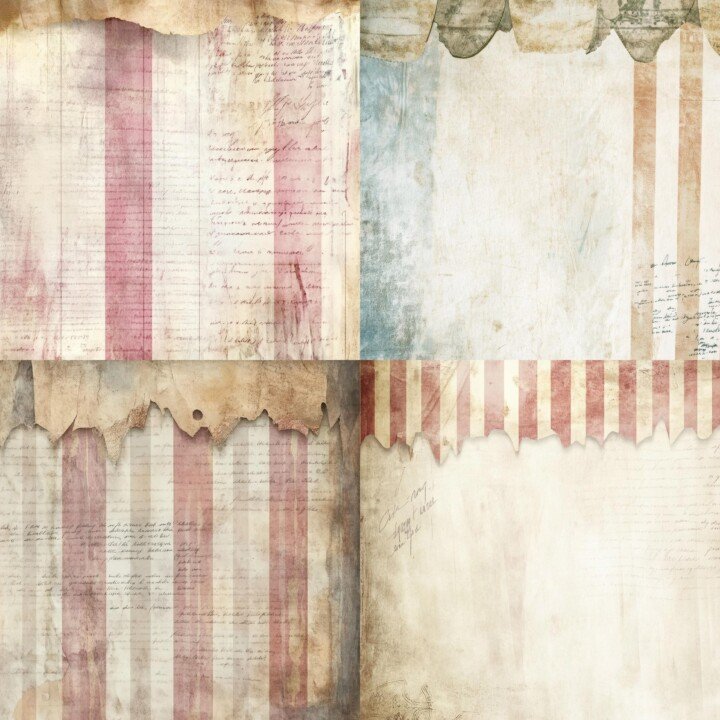 vintage preview 2 – Journal Pages