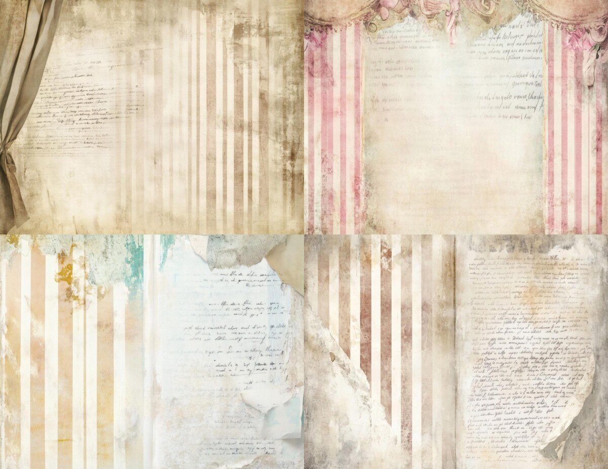 vintage preview 3 – Journal Pages
