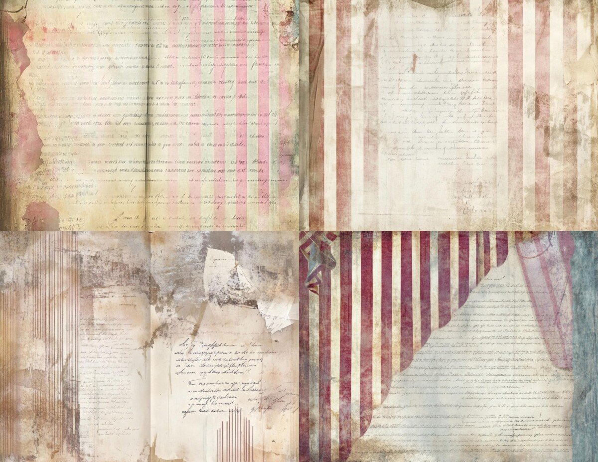 vintage preview 4 – Journal Pages