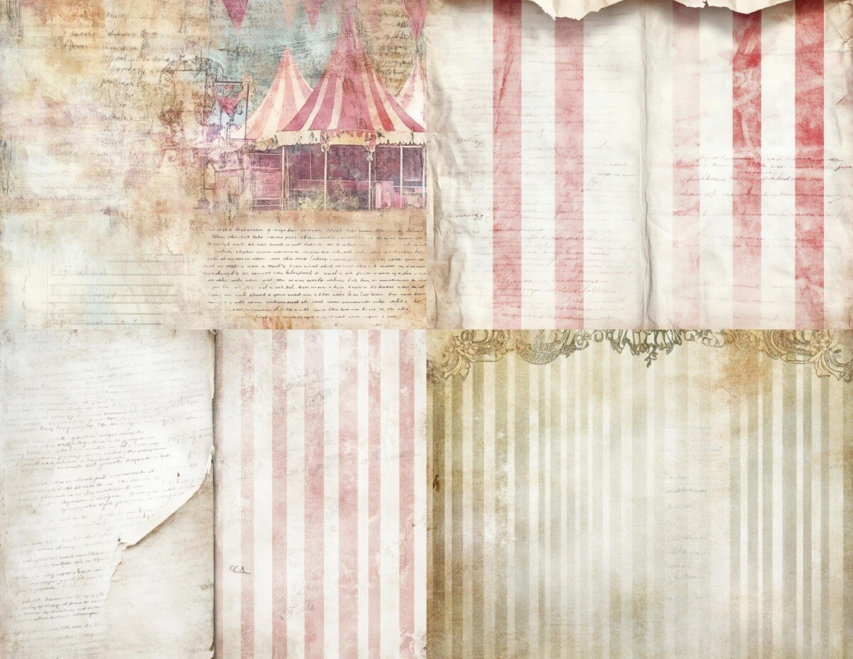 vintage preview 5 – Journal Pages