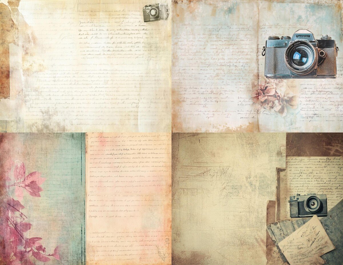 vintage preview 2 – Fussy Cuts
