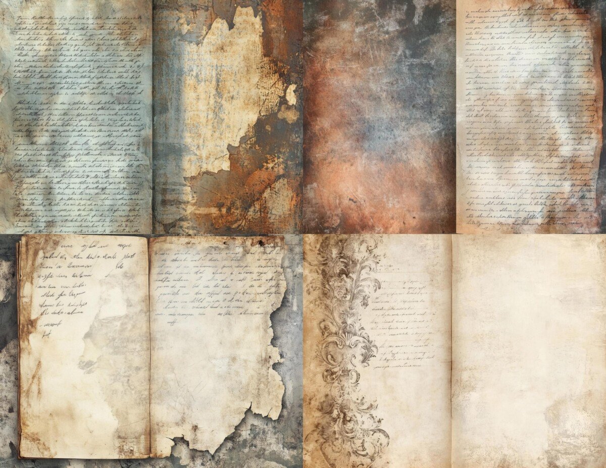 vintage preview 4 – Journal Pages