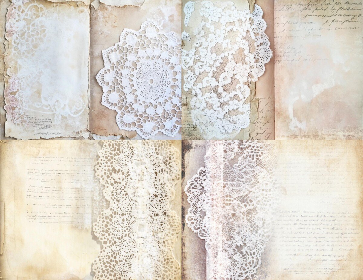 vintage – Vintage Doily Journal Pages