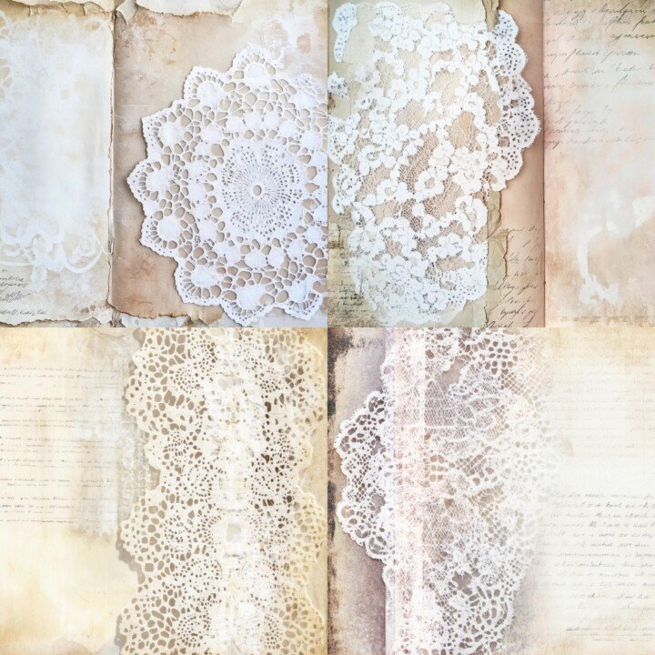 vintage – Vintage Doily Journal Pages