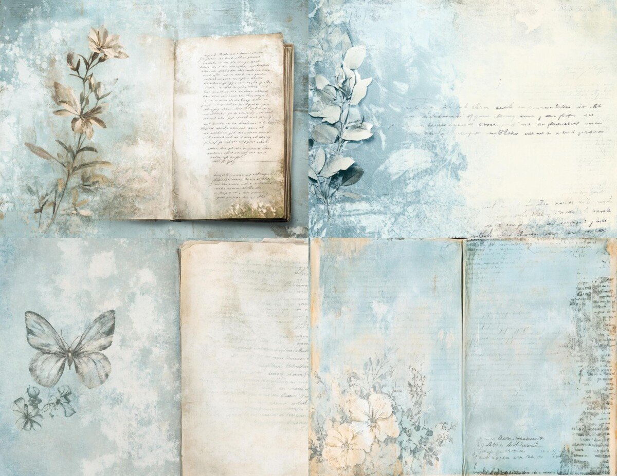 vintage preview 3 – Journal Pages