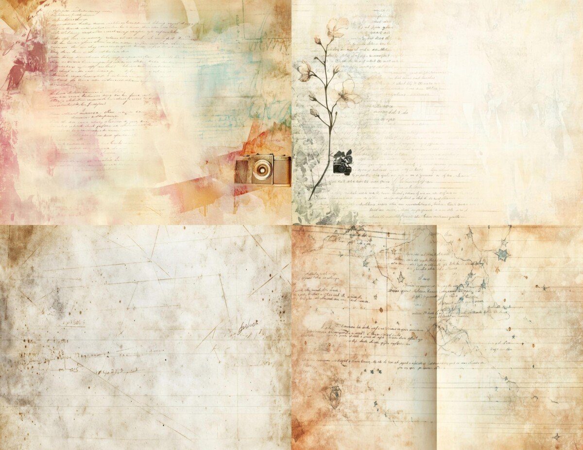 vintage preview 8 – Journal Pages
