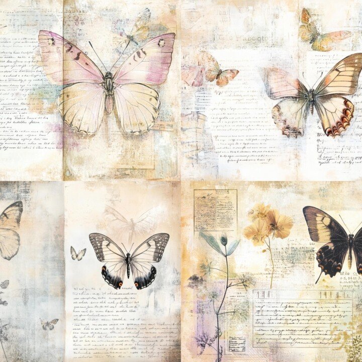vintage preview 2 – Journal Pages