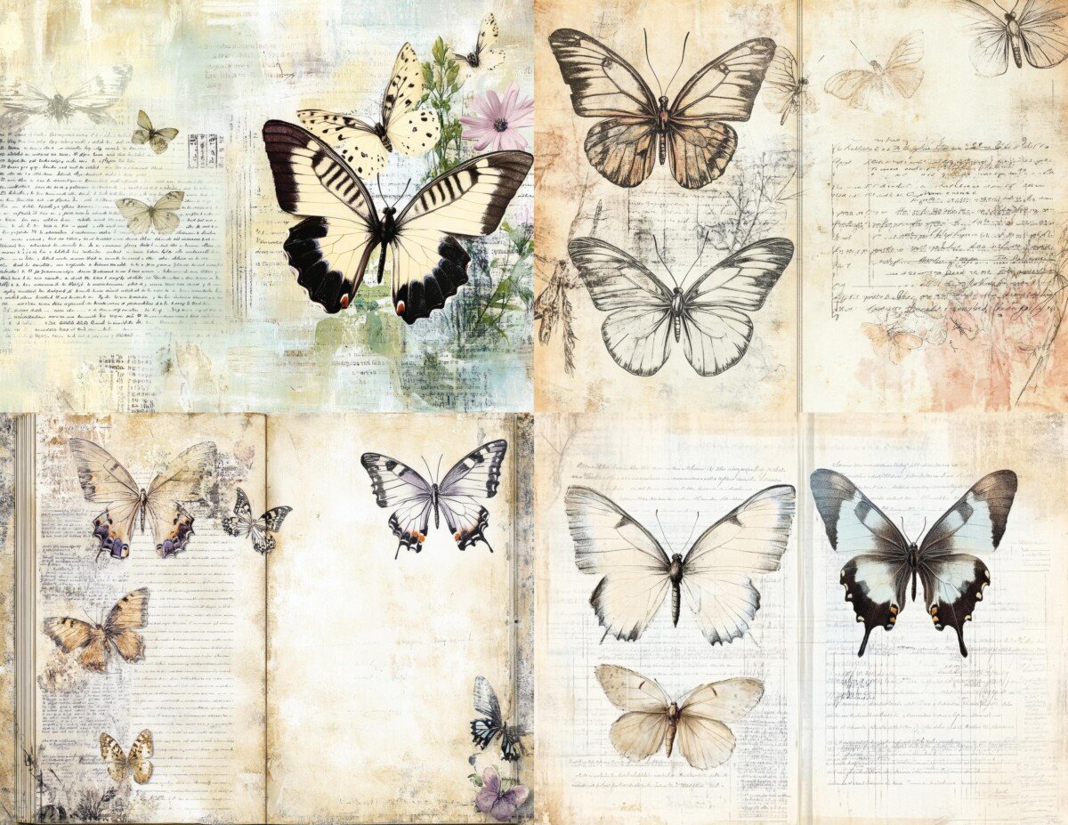 vintage preview 3 – Journal Pages