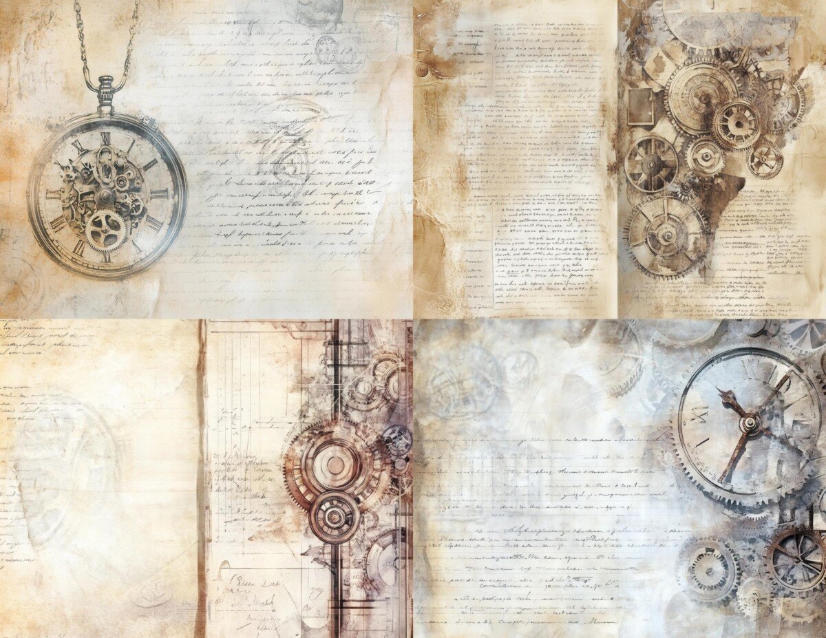 steampunk preview 2 – Journal Pages