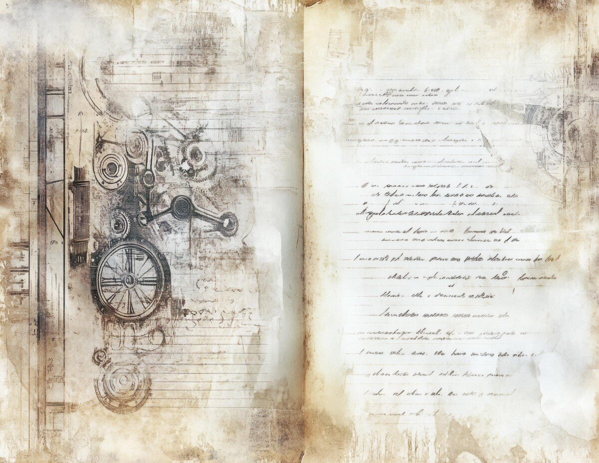 steampunk preview 9 – Journal Pages