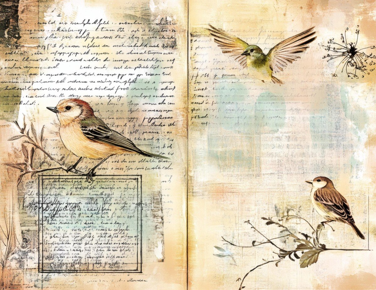 vintage preview 7 – Journal Pages