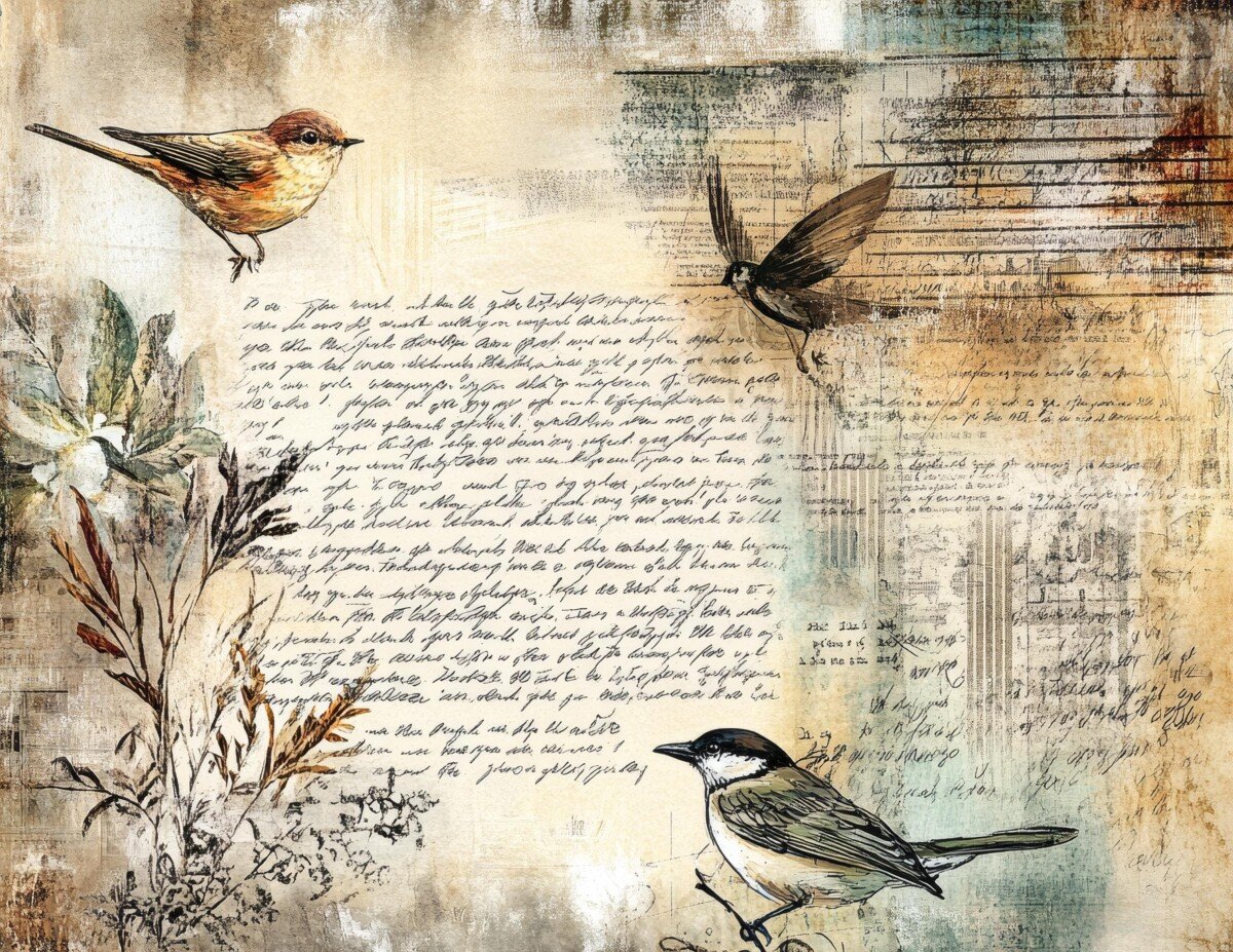 vintage preview 9 – Journal Pages