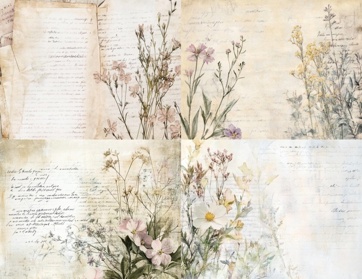 vintage preview 8 – Journal Pages