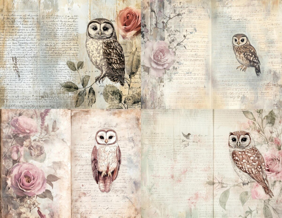 vintage preview 3 – Journal Pages