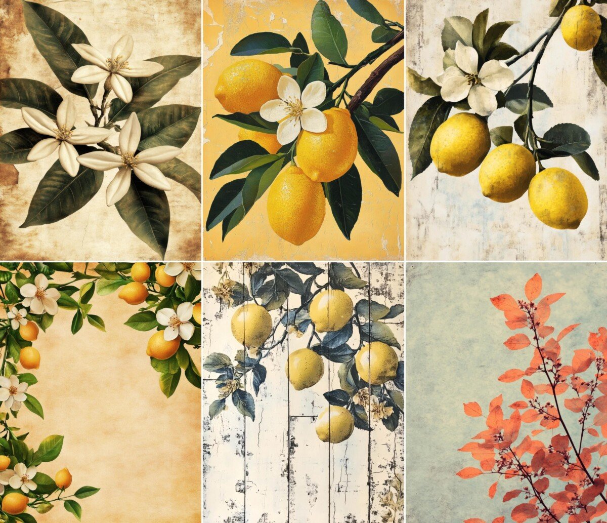 botanical preview 3 – Journal Pages