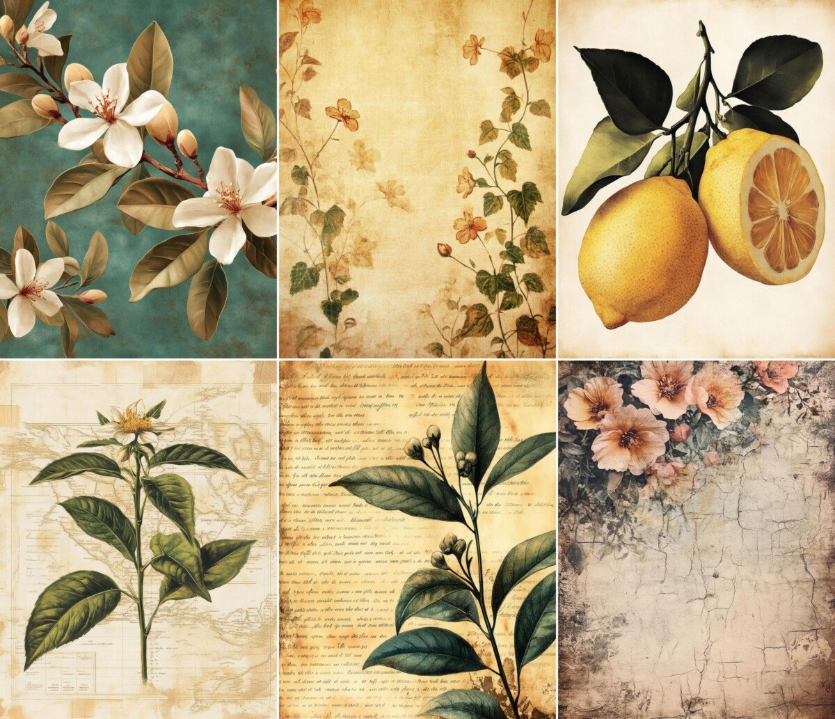 botanical preview 5 – Journal Pages