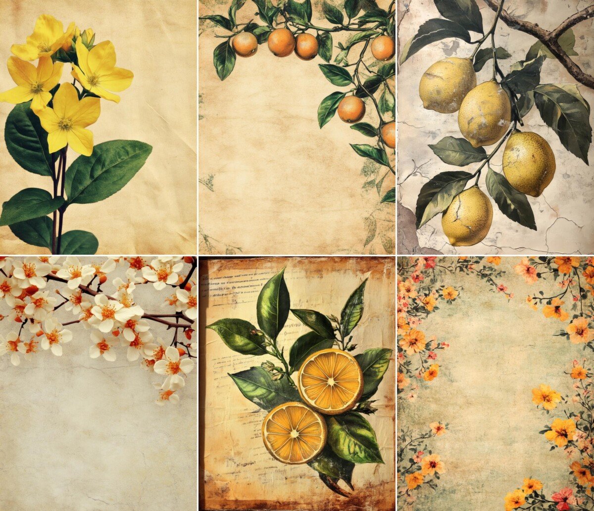 botanical preview 7 – Journal Pages