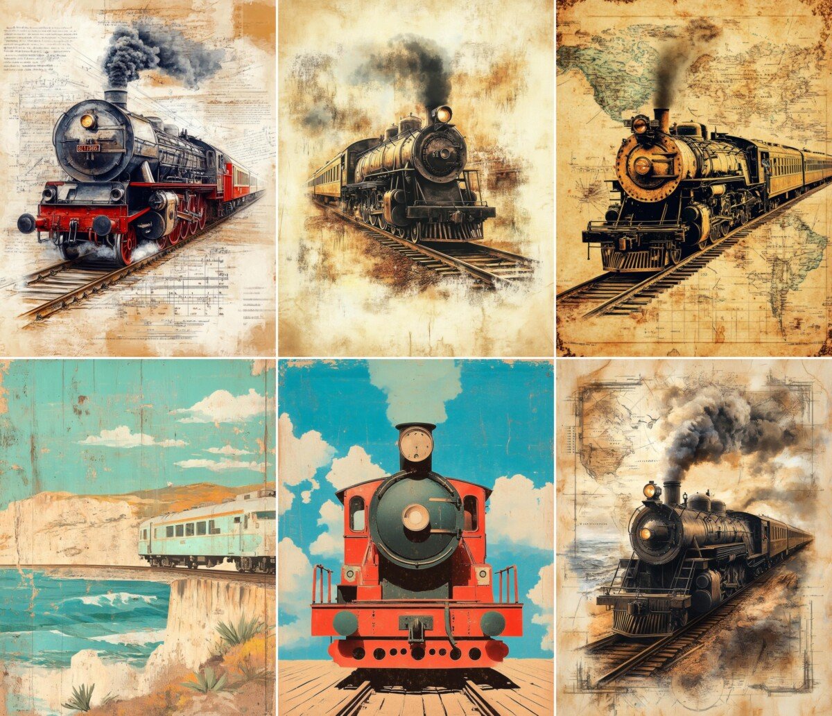 vintage preview 2 – Journal Pages