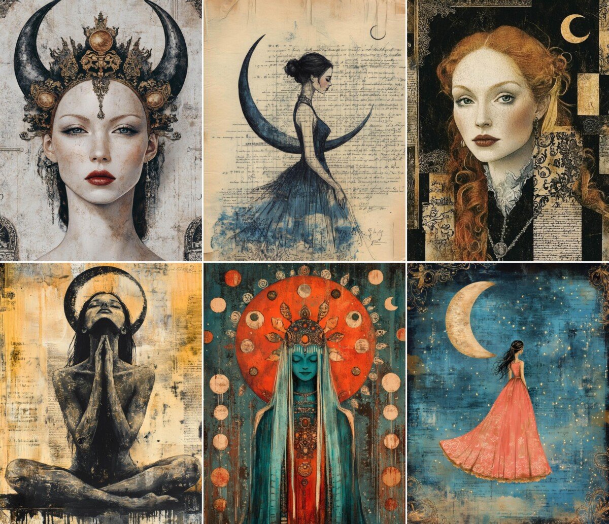 moon preview 5 – Journal Pages