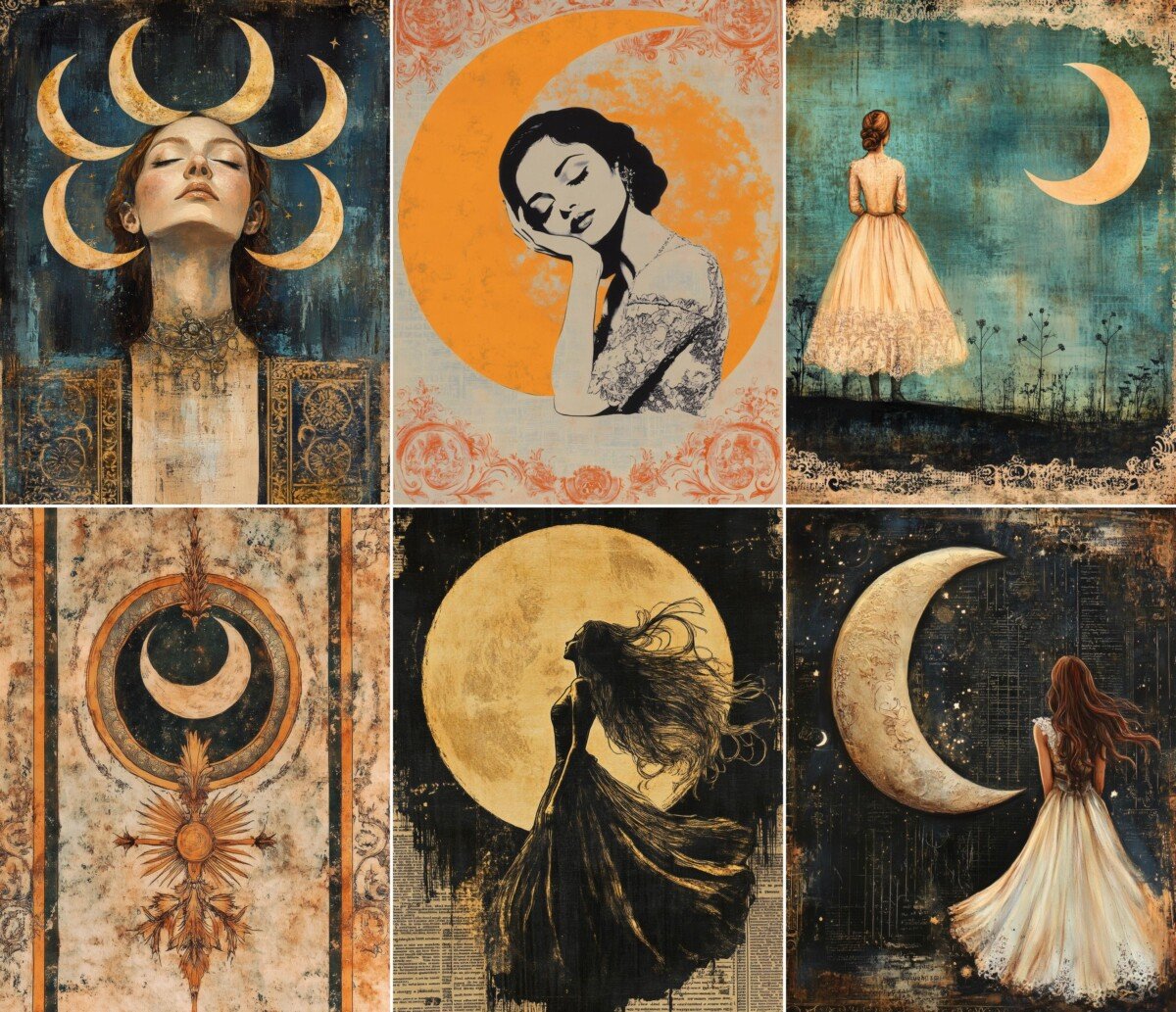 moon preview 2 – Journal Pages