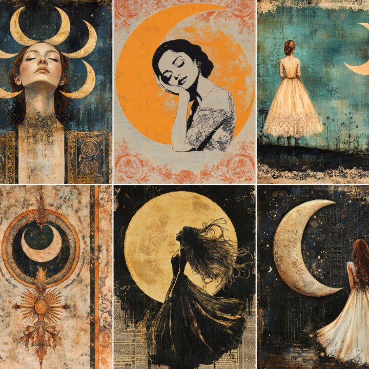 moon preview 2 – Journal Pages