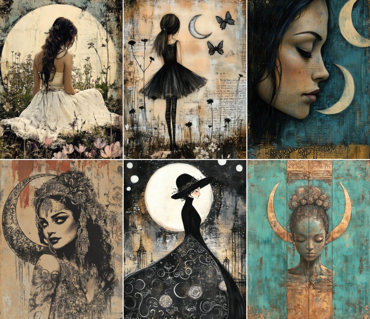 moon preview 3 – Journal Pages