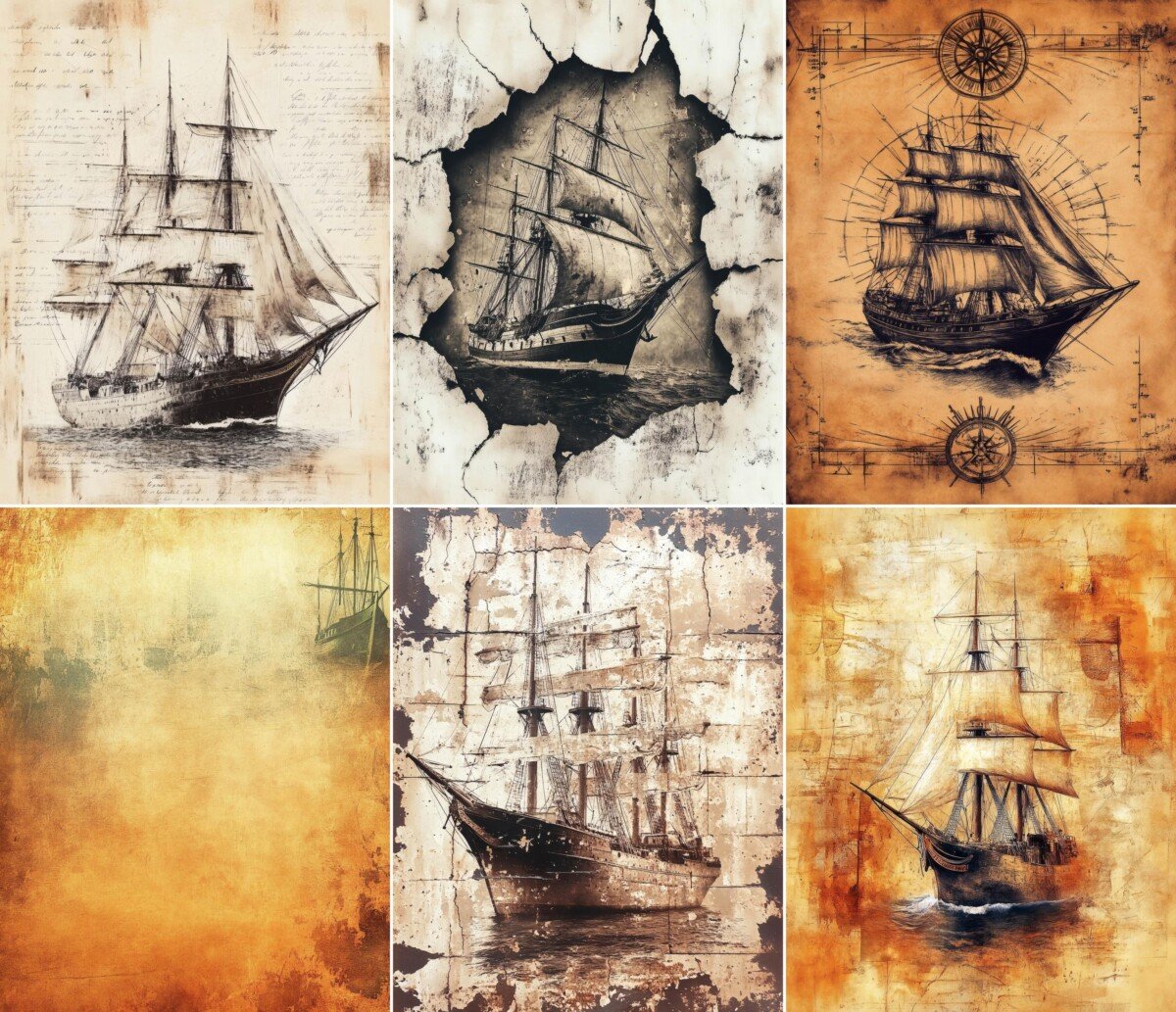 nautical preview 2 – Journal Pages