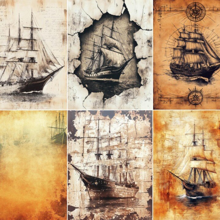 nautical preview 2 – Journal Pages