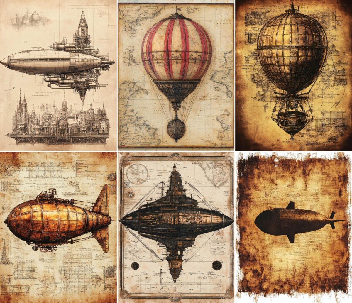 steampunk preview 5 – Journal Pages