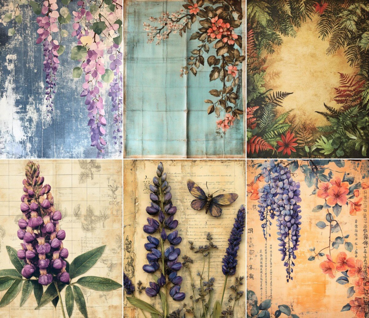 botanical preview 4 – Journal Pages