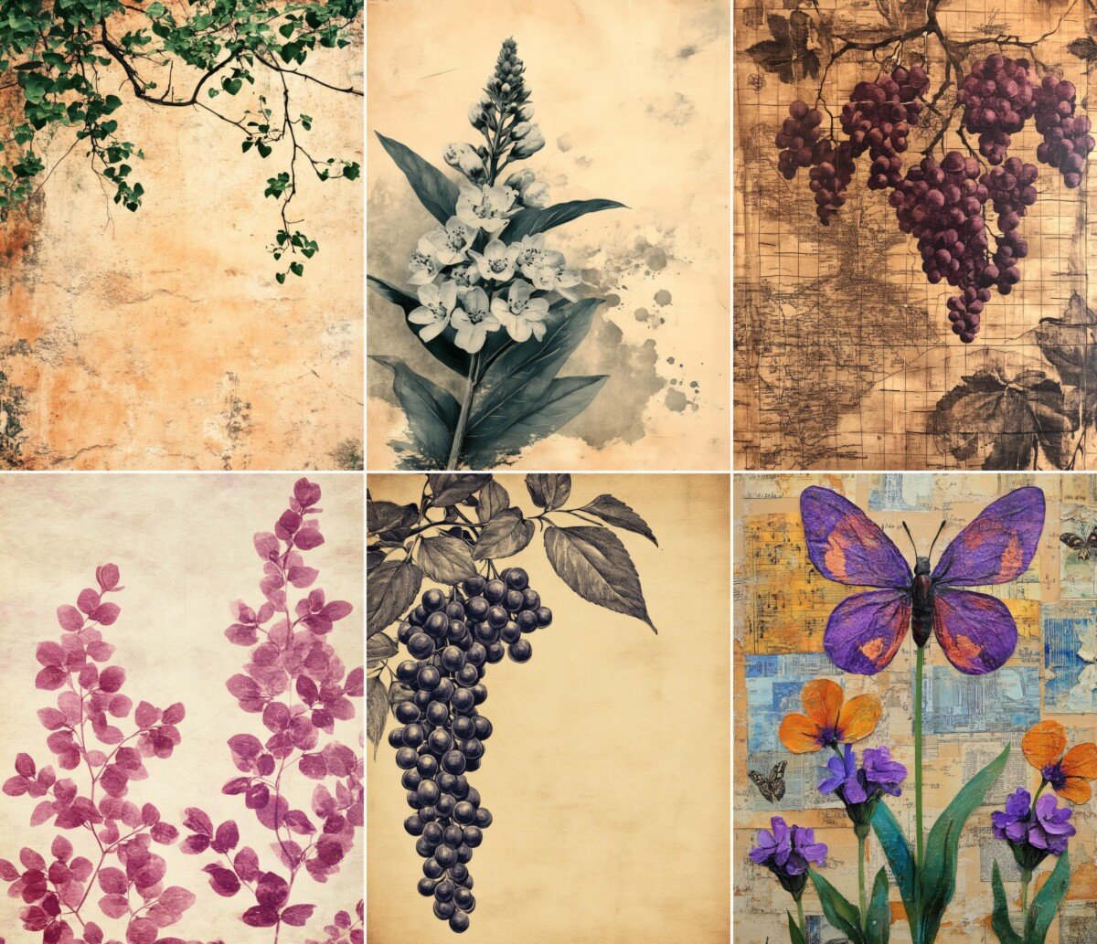 botanical preview 6 – Journal Pages
