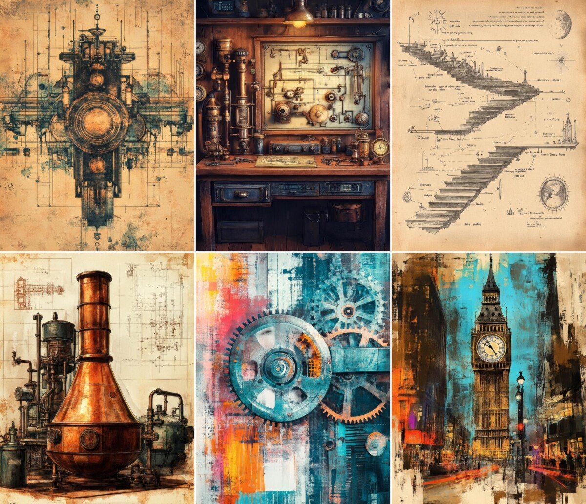 steampunk preview 7 – Journal Pages