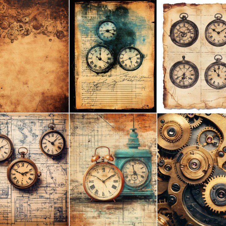 steampunk preview 2 – Journal Pages