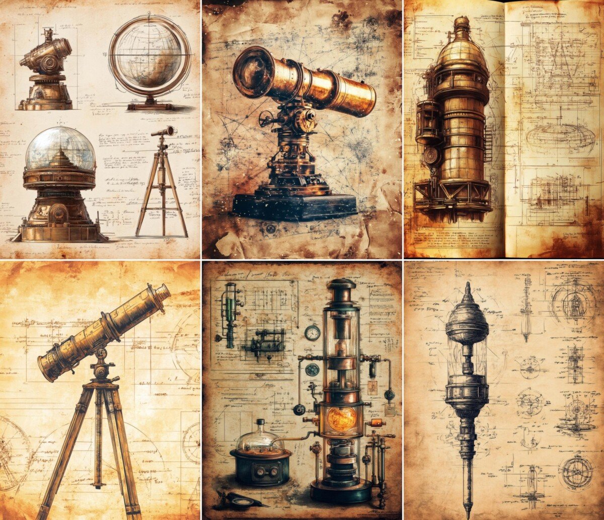 steampunk preview 9 – Journal Pages