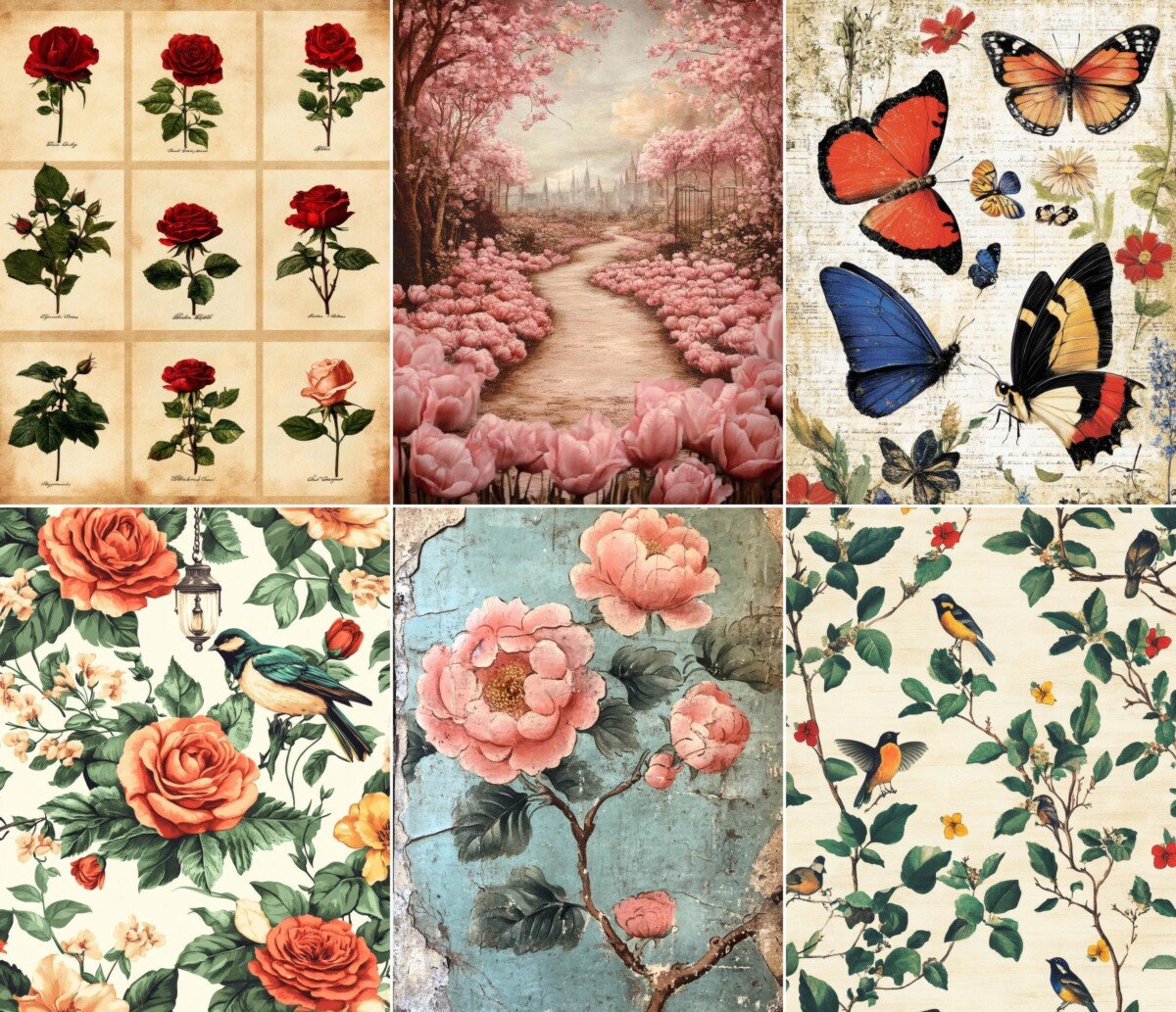vintage preview 6 – Journal Pages