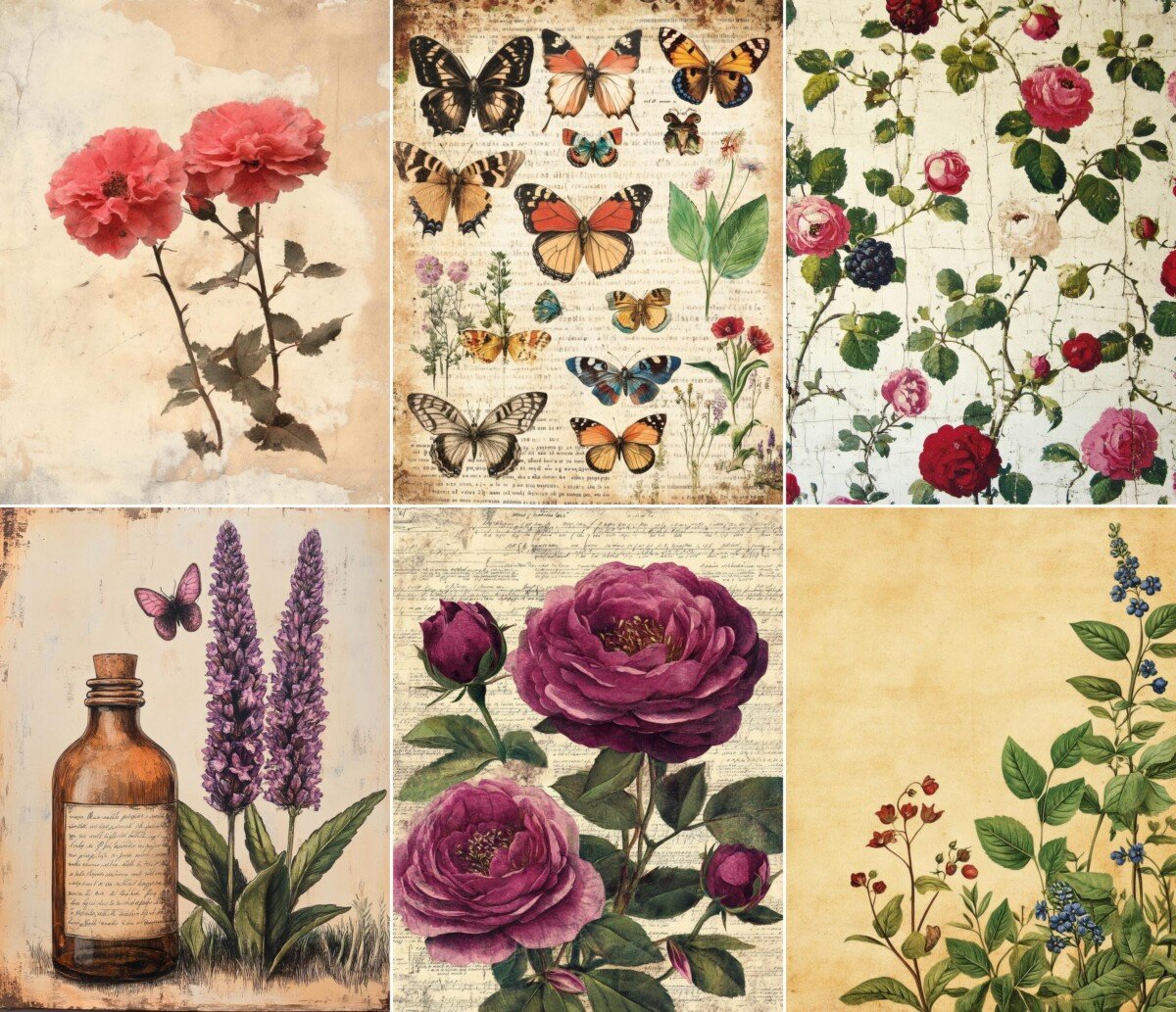 vintage preview 3 – Journal Pages