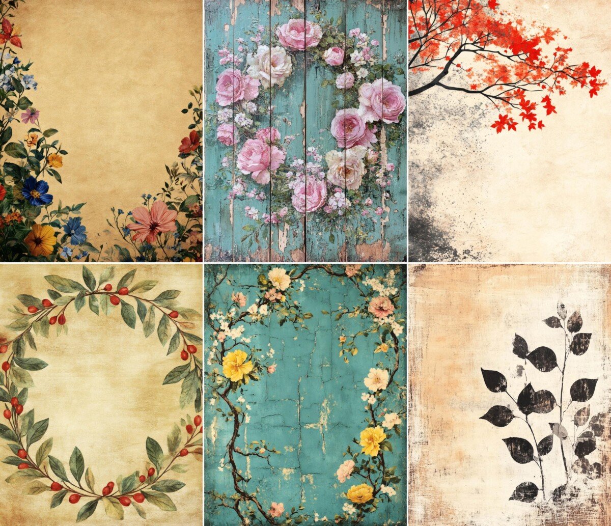 botanical preview 4 – Journal Pages