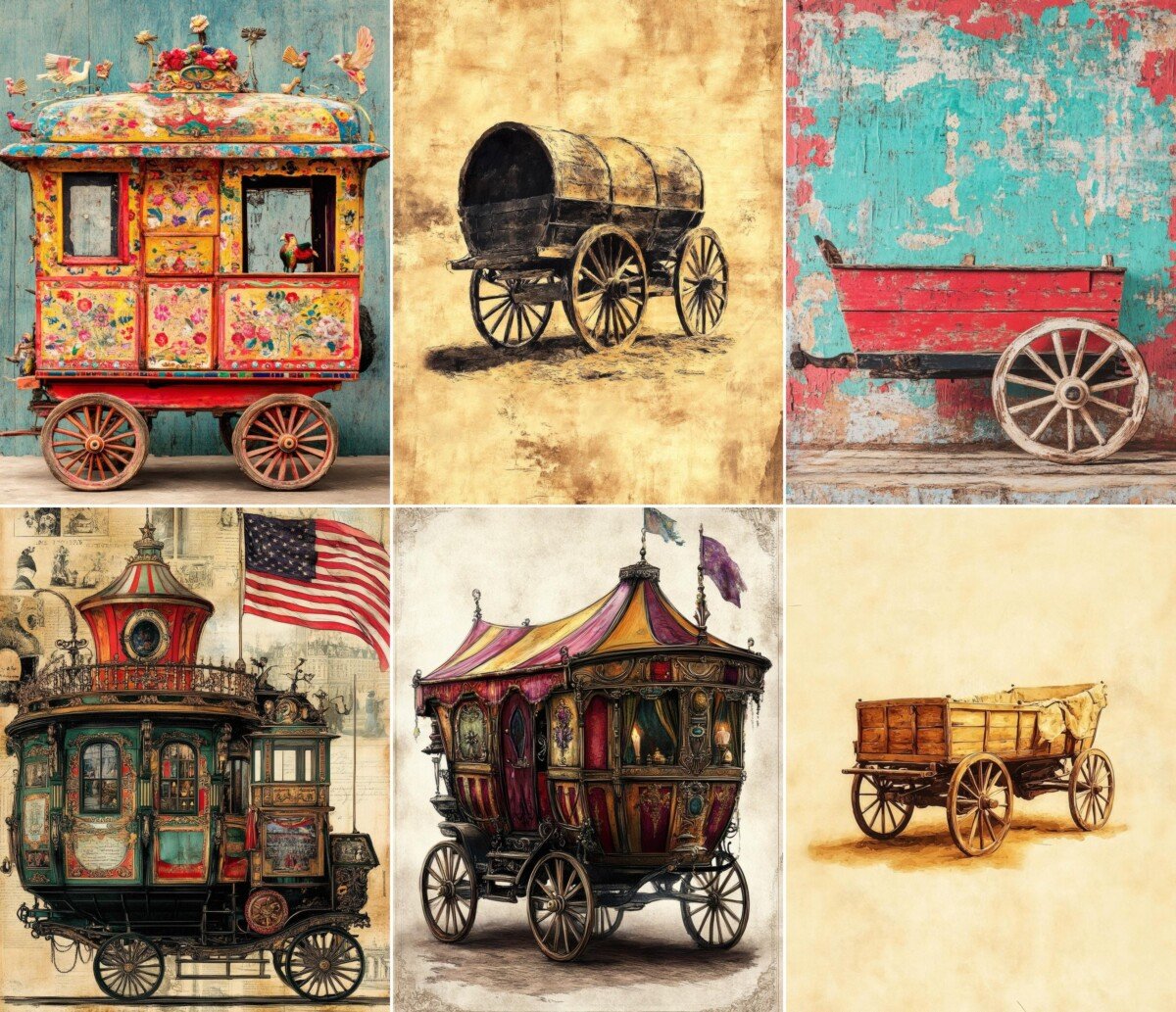 vintage preview 4 – Journal Pages
