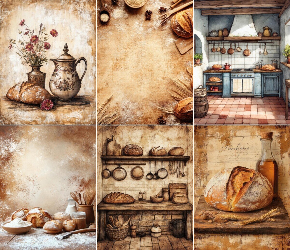 vintage preview 5 – Journal Pages
