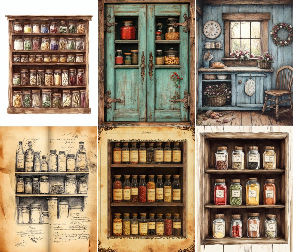 vintage preview 6 – Journal Pages