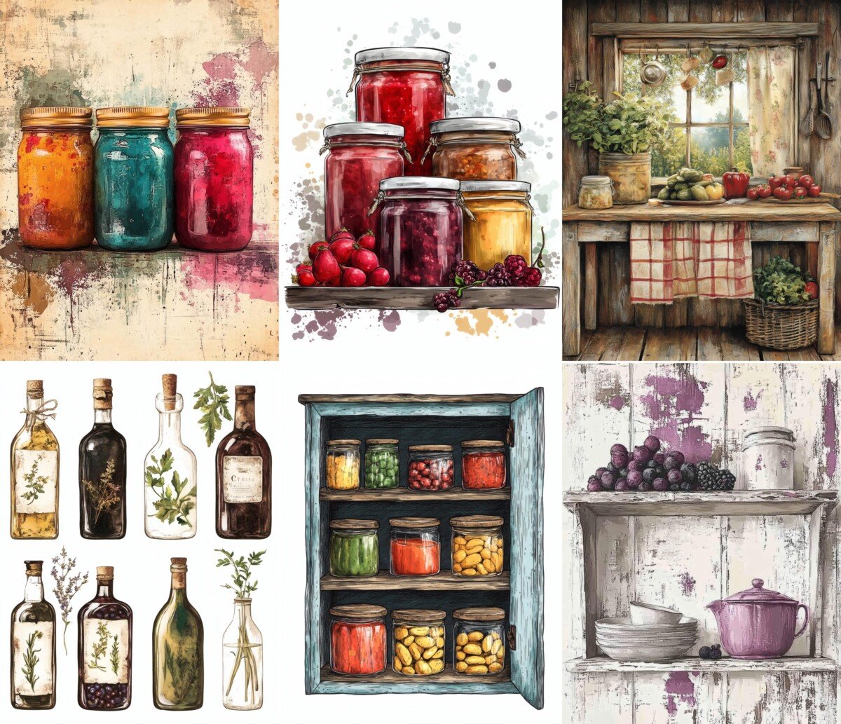 vintage preview 2 – Journal Pages
