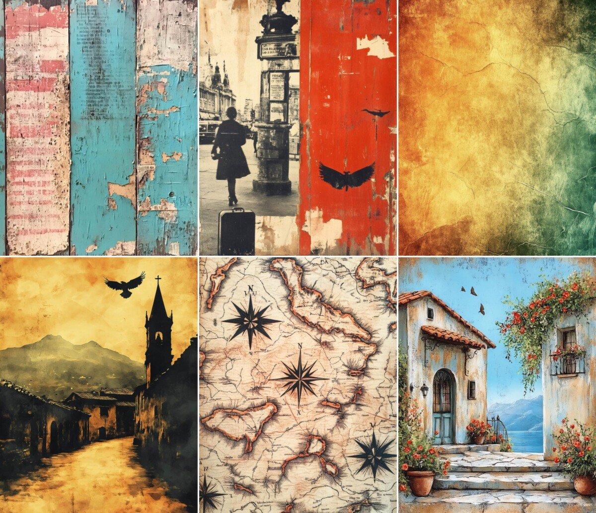 vintage preview 3 – Journal Pages