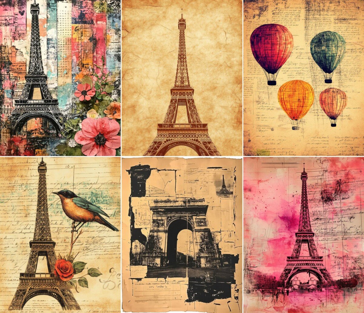 vintage preview 9 – Journal Pages