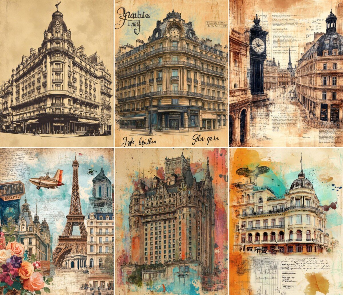 vintage preview 9 – Journal Pages