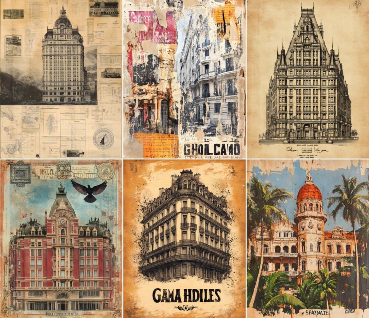 vintage preview 5 – Journal Pages