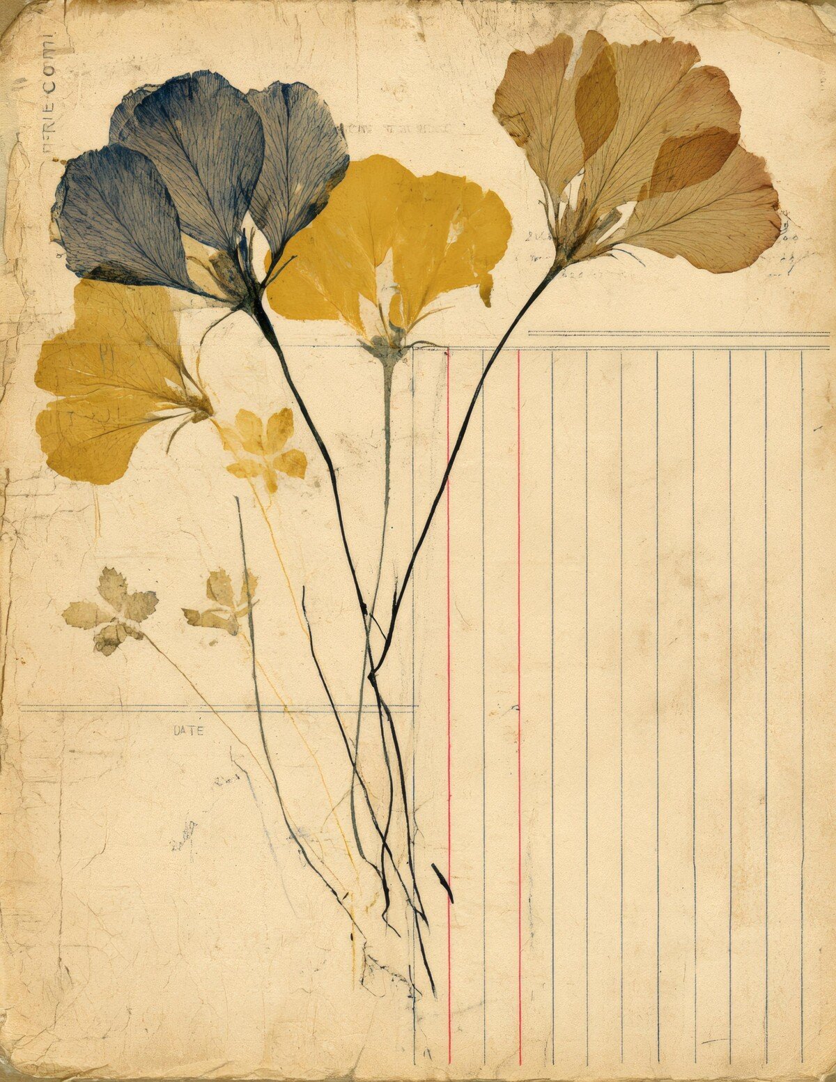 vintage preview 9 – Journal Pages