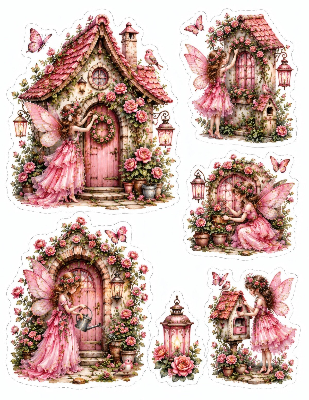 pink preview 10 – Fussy Cuts