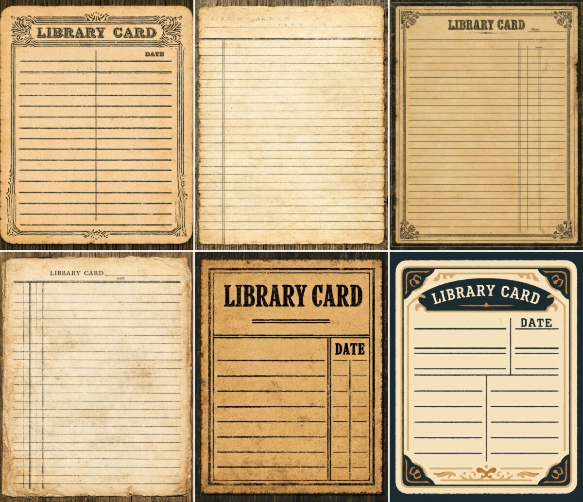 library preview 4 – Journal Pages