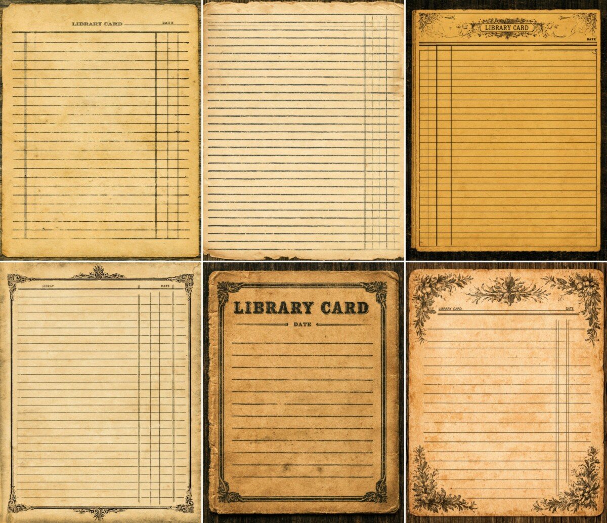 library preview 6 – Journal Pages