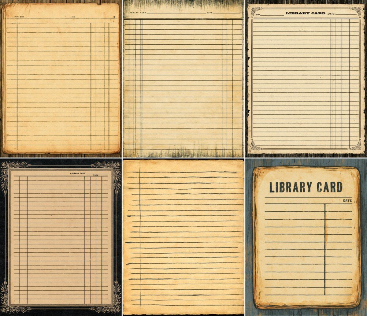 library preview 3 – Journal Pages